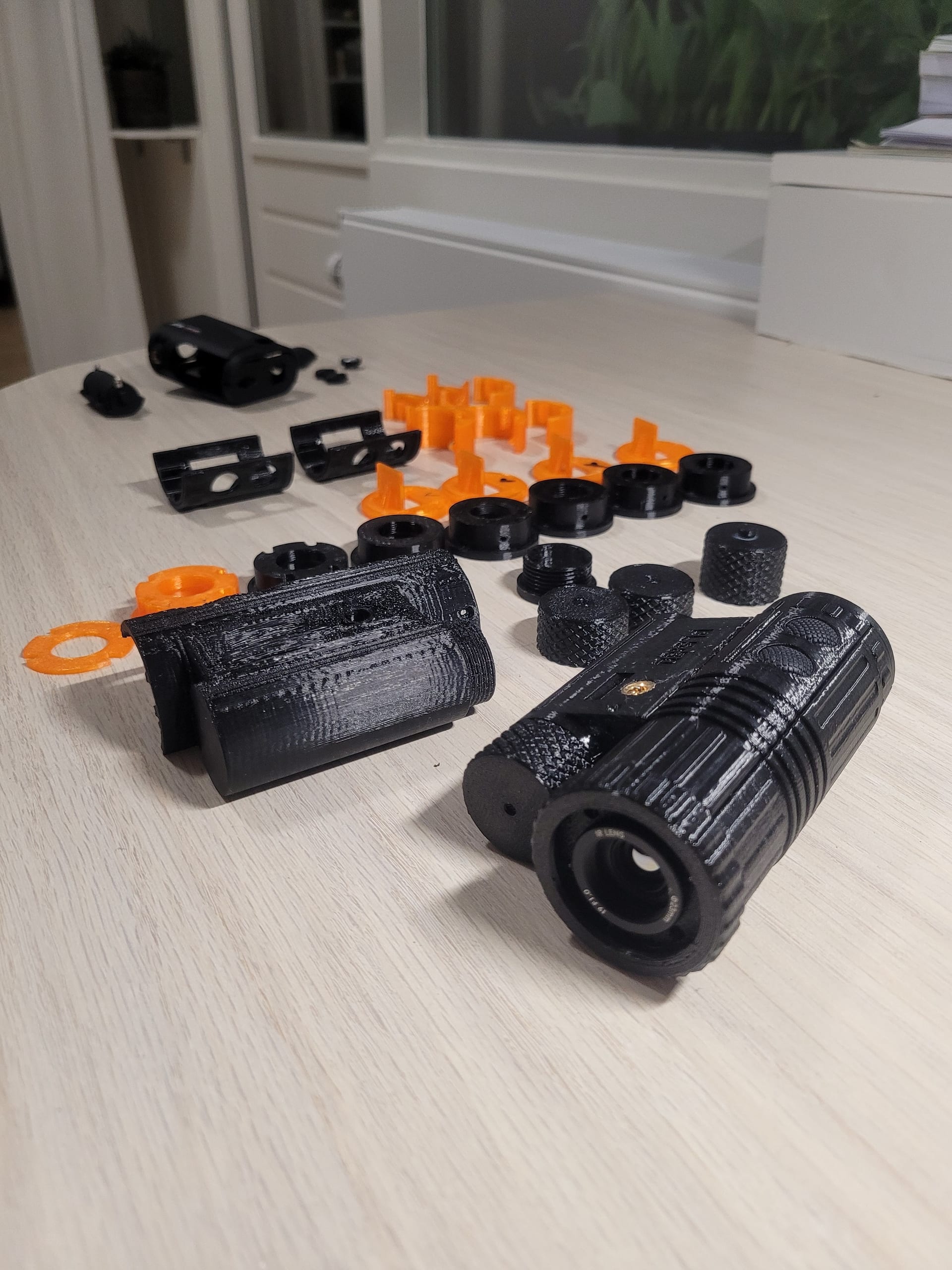 Thermal housing - all parts and iterations spread out
