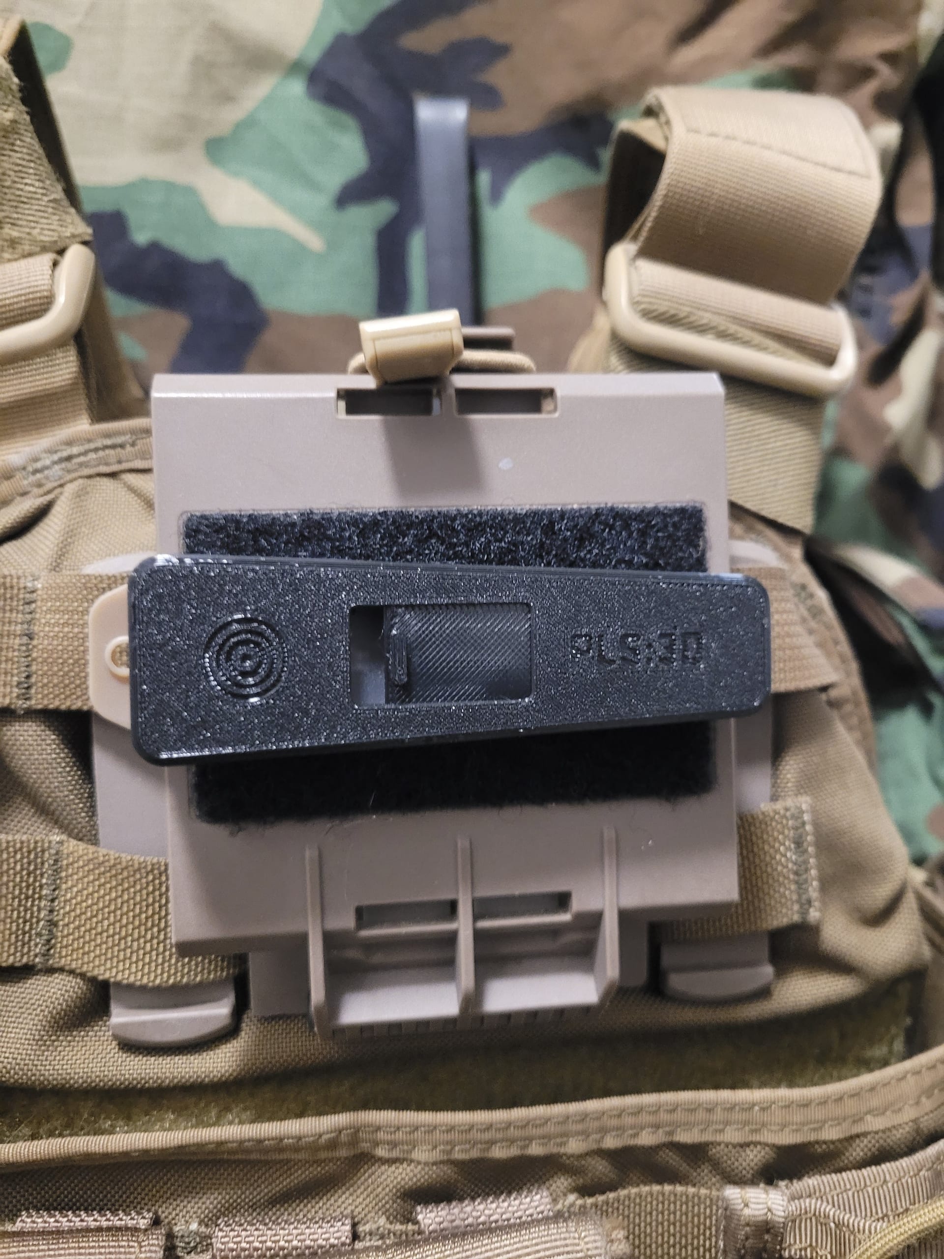 Cover on helmet, daylight view showing fit