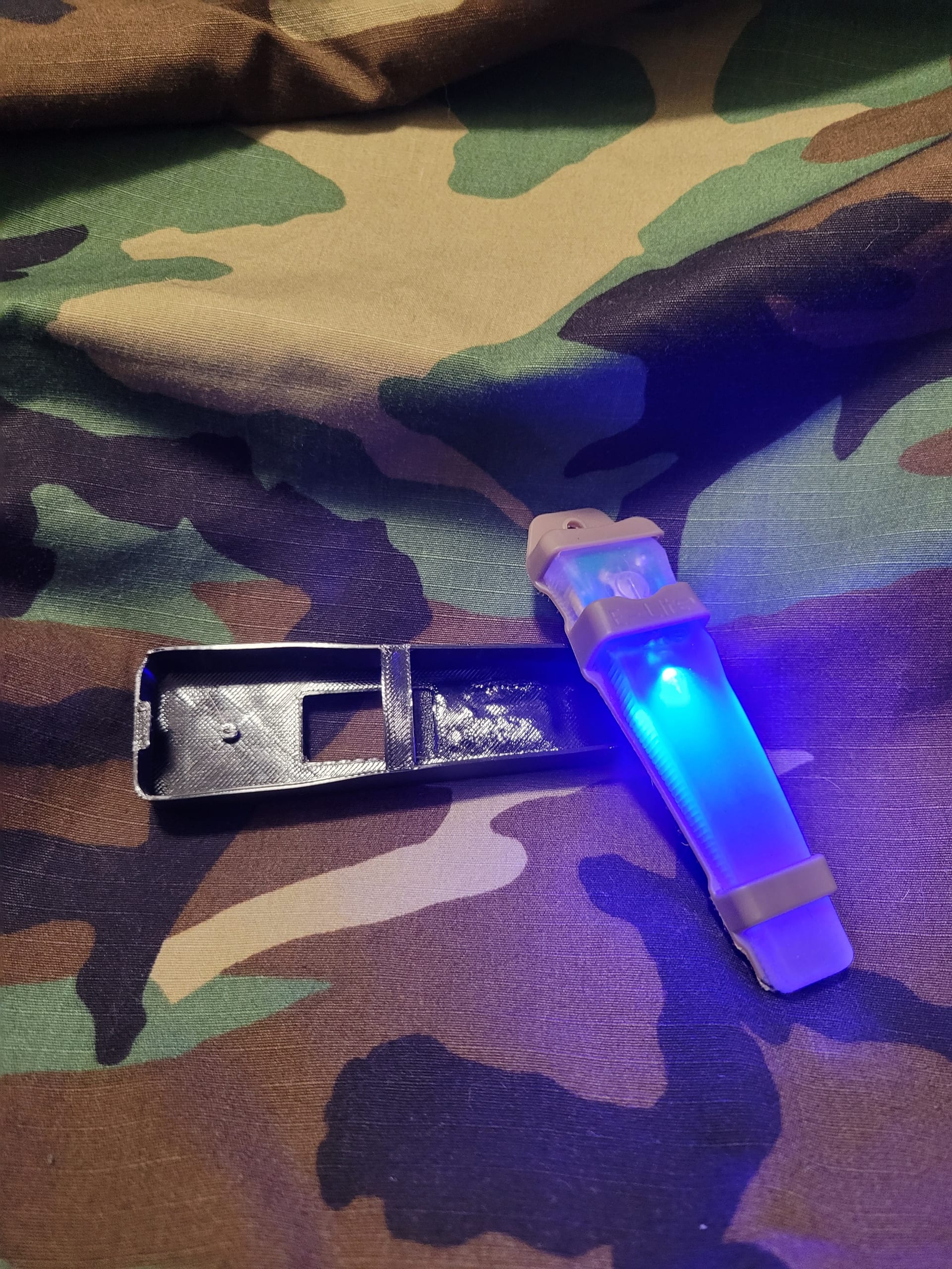 Cover and insert components side by side